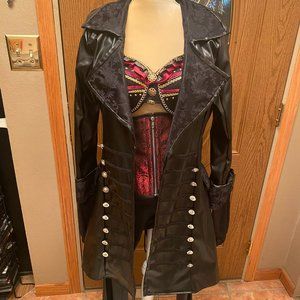 Disney once upon a time Cosplay Halloween costume Captain Hook Killian Jones